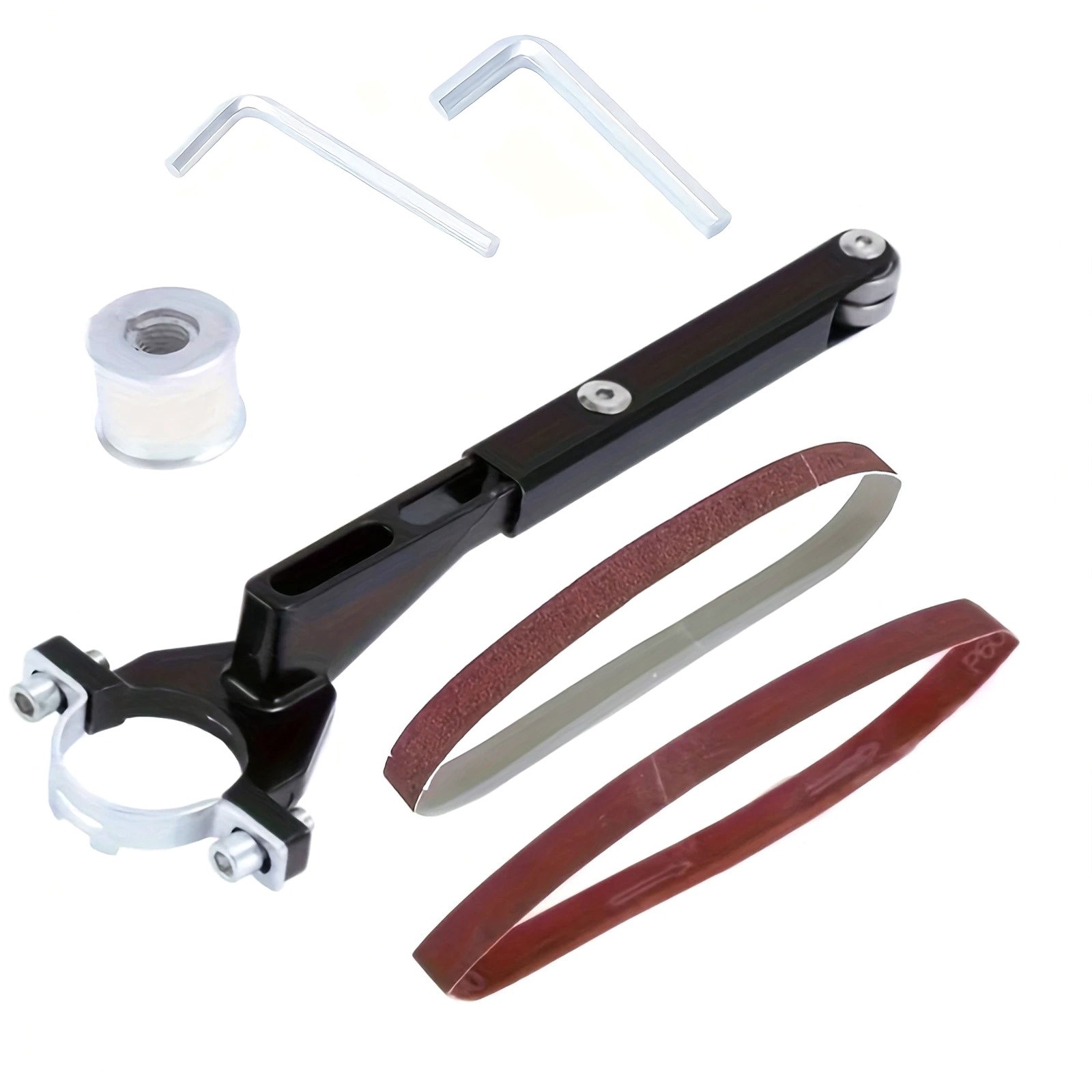 Angle Grinder Belt Sander Converter Unit For Metal Wood Sanding Polishing Kit