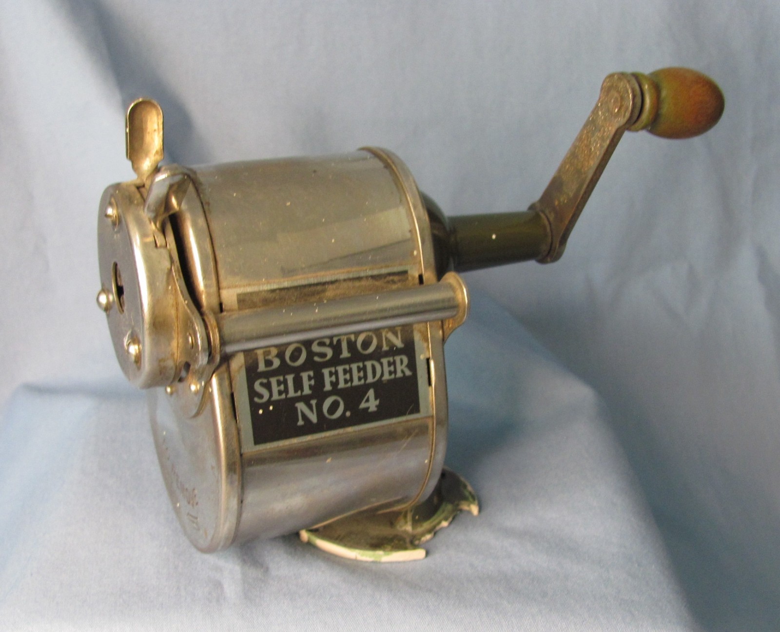 Vintage Boston Self Feeder No. 4 Pencil Sharpener.