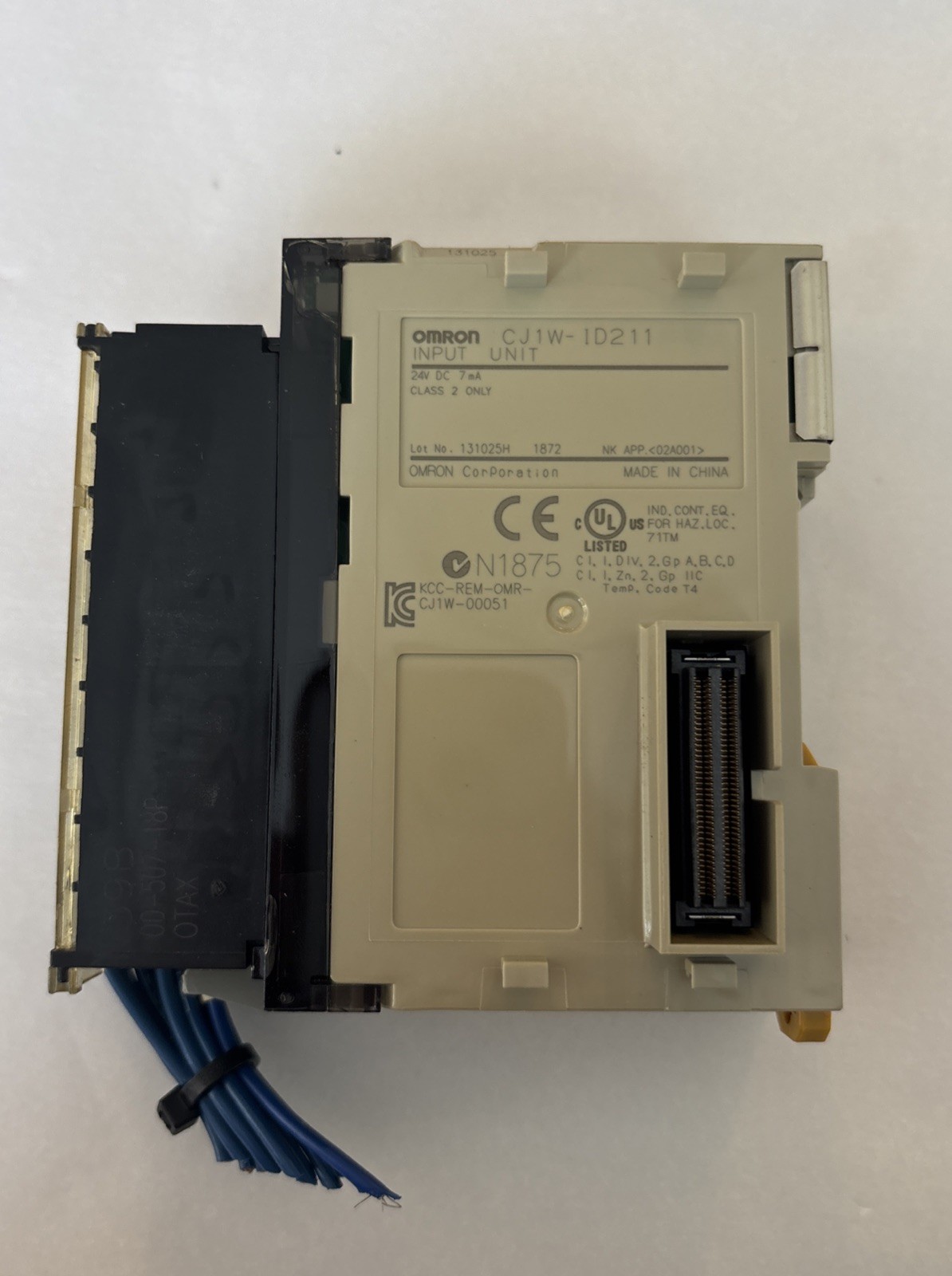 Omron CJ1W-ID211 Input PLC Module, 24V - Warranty & Free Shipping