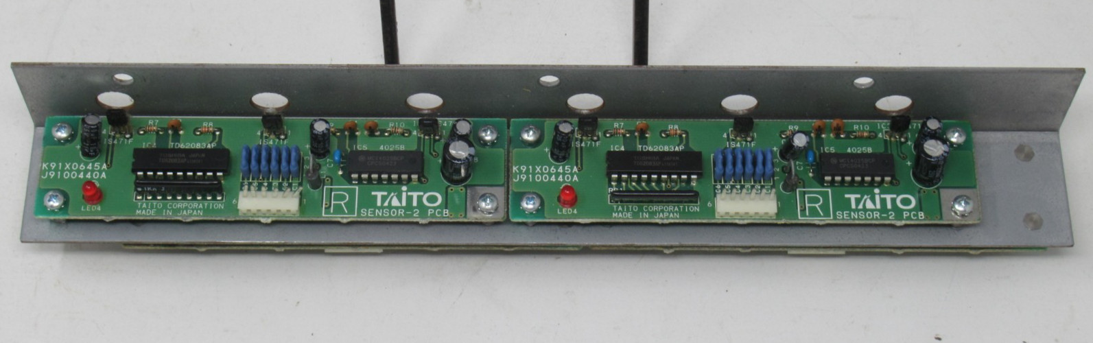 TAITO CONVOY REDEMPTION GAME COMPLETE LEFT SIDE PRIZE SENSOR LED STRIP ASSEMBLY