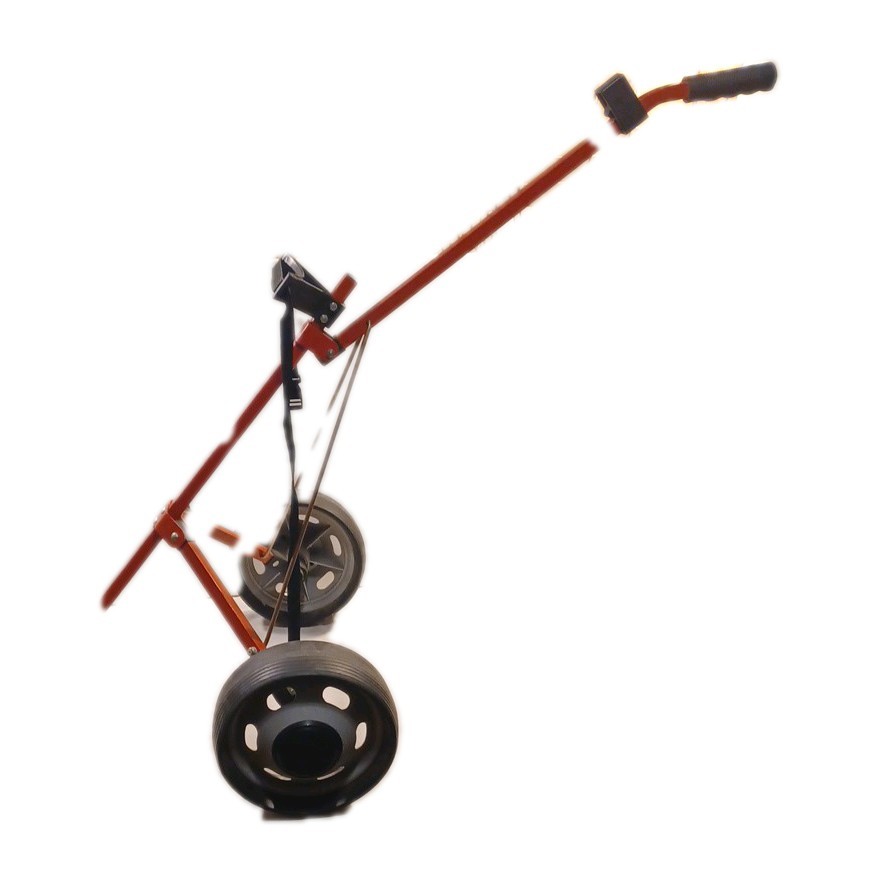 Push Pull Golf Bag Cart Red Black