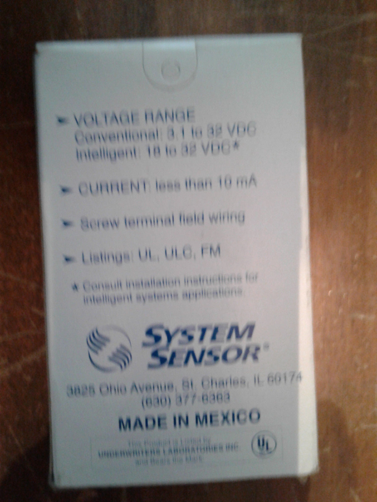 "NEW" System Sensor Remote LED Annunicator Model RA400Z