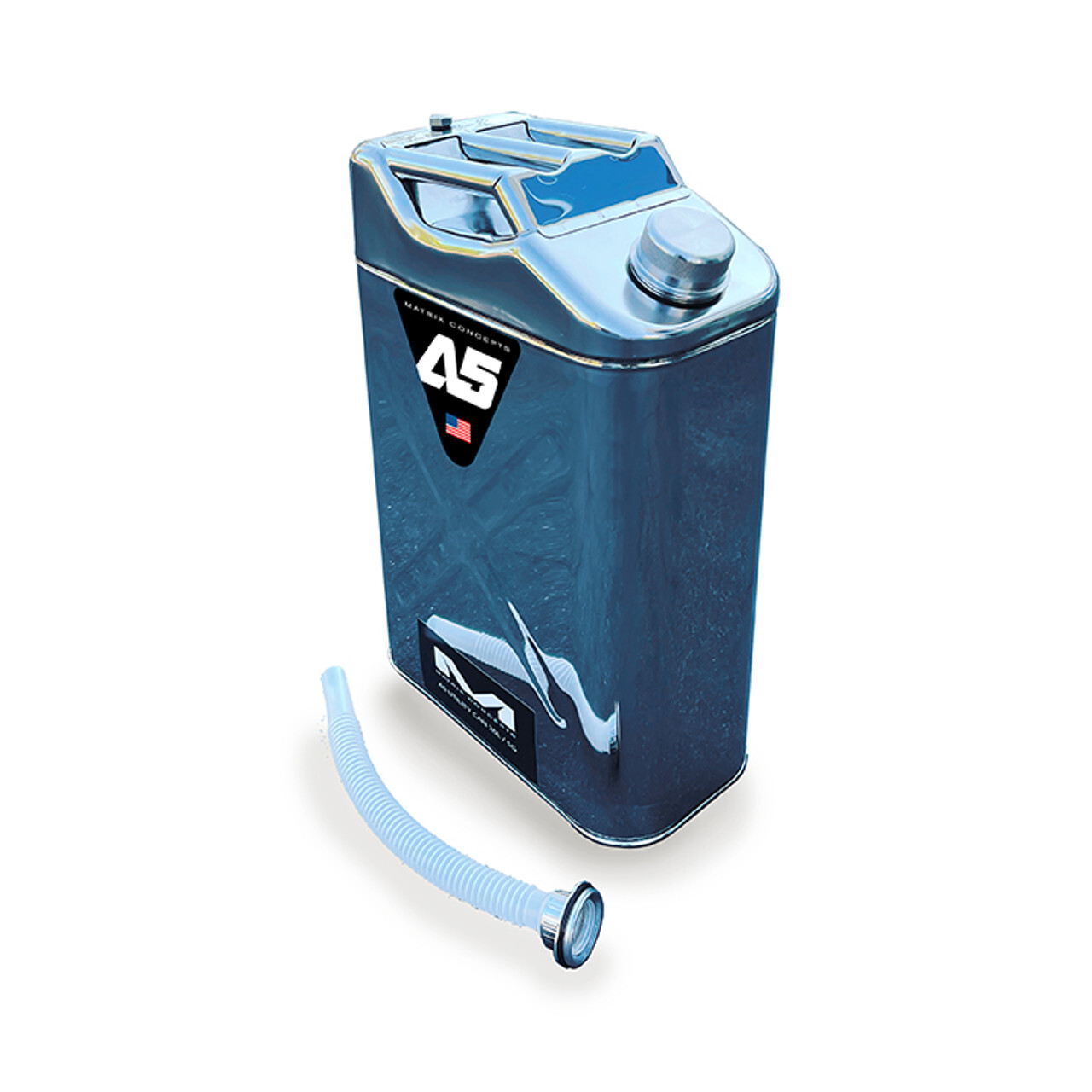 Matrix Concepts A5-100 A5 5 Gallon Stainless Steel Utility Can