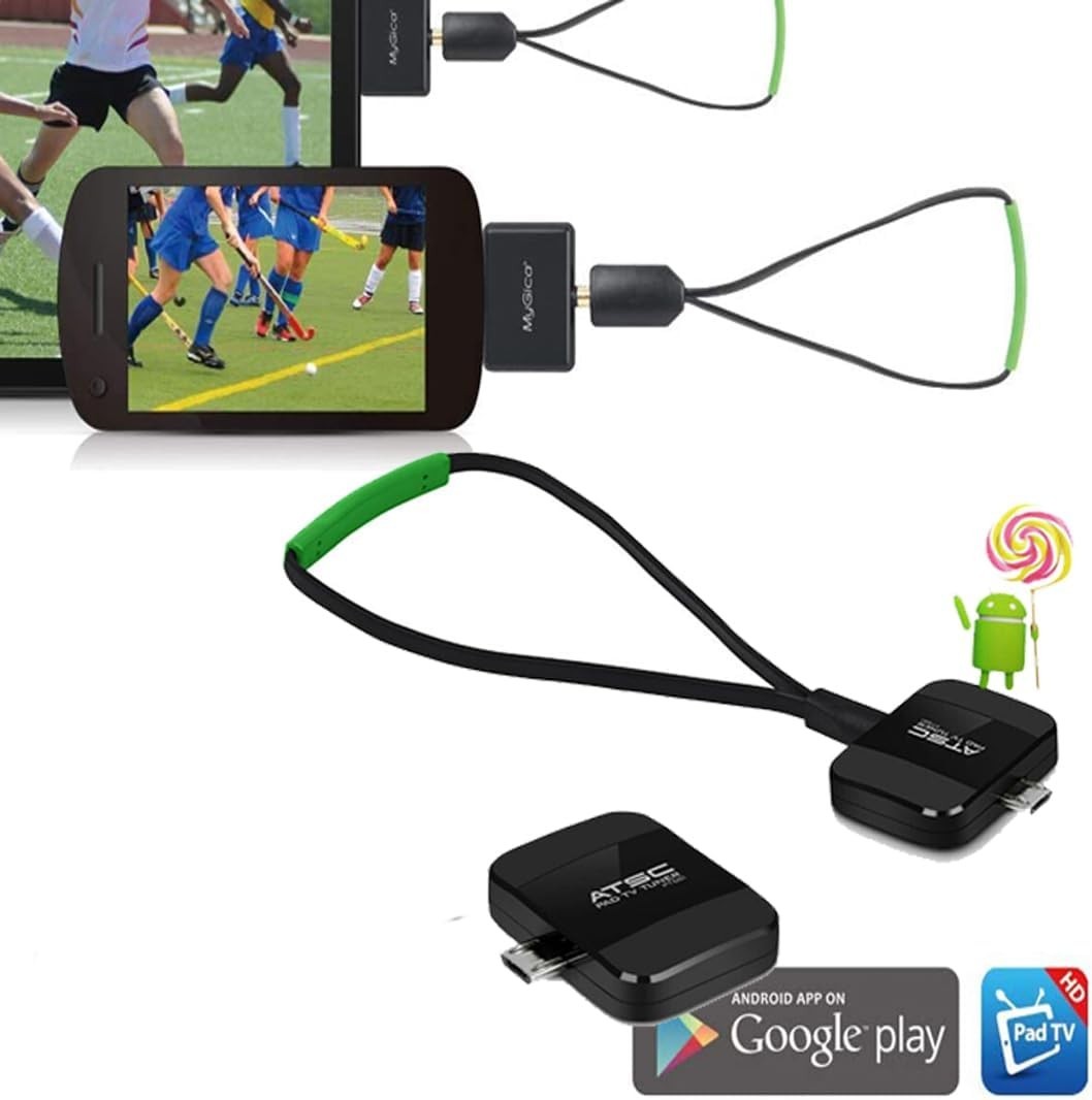 Portable Freeview HD TV Receiver Stick for Android