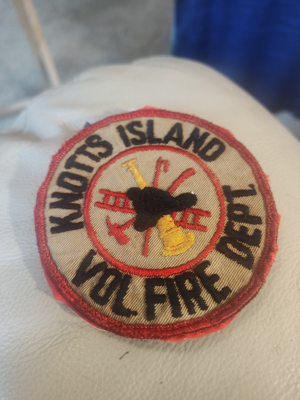Knotts Island N.C. Rare Vintage Three Inch Patch