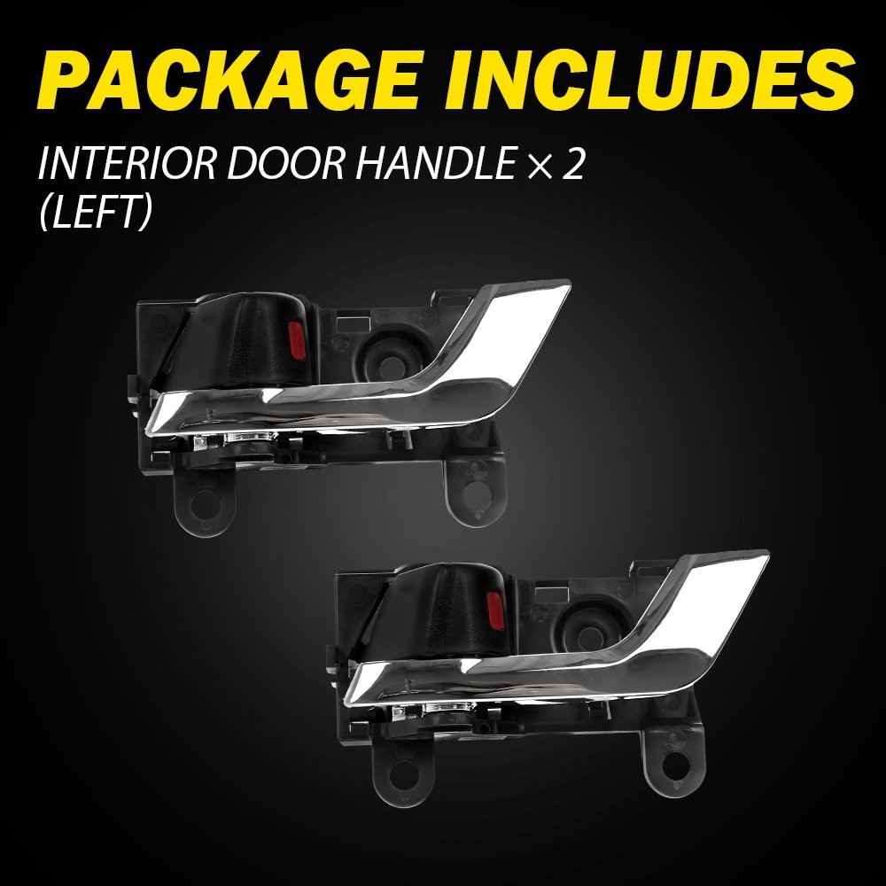 2x For Toyota Highlander 2008-2013 Front & Rear Left Inside Interior Door Handle