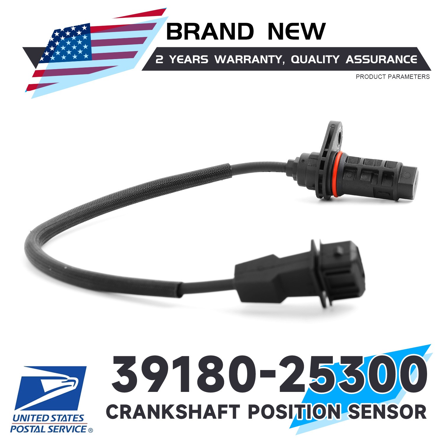 Crankshaft Position Sensor OEM 39180-25300 fits for KIA FORTE 2010-2013