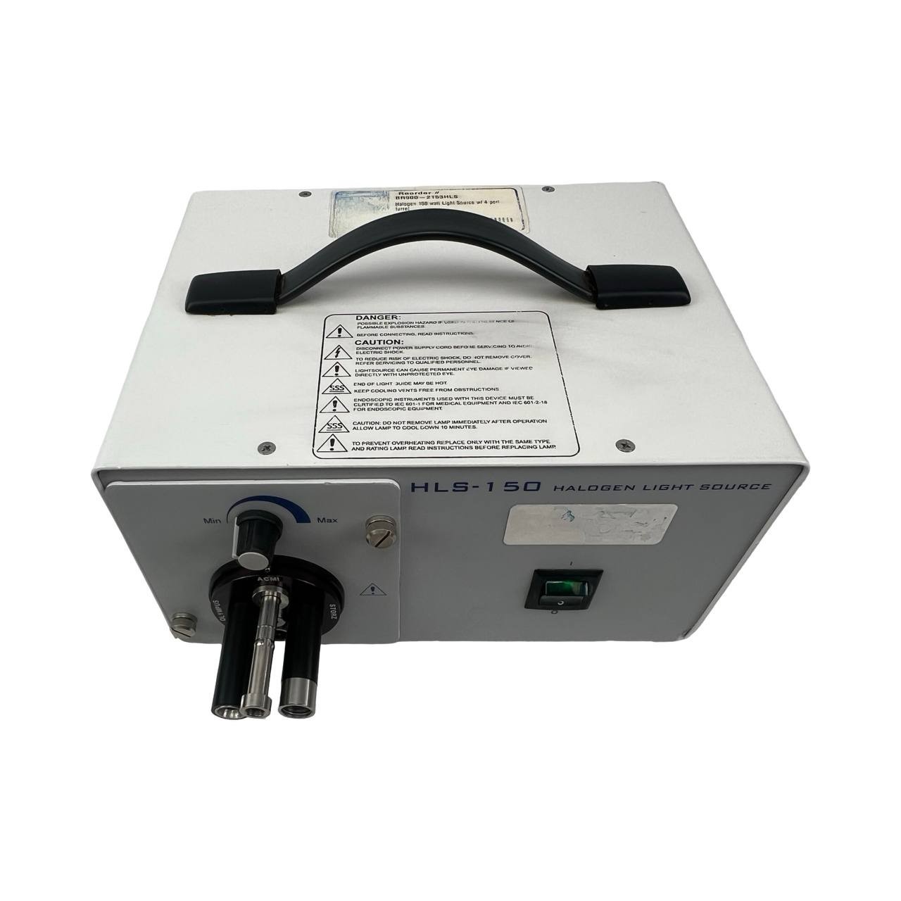 Electro Surgical Cuda Fiberoptics Model HLS-150 Halogen Light Source TESTED!