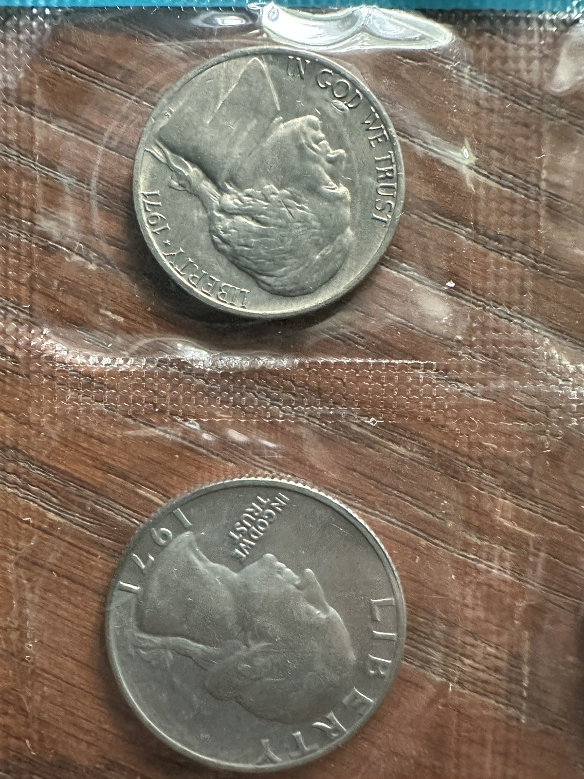 1971 U.S. Mint Set Coins in Original Packaging