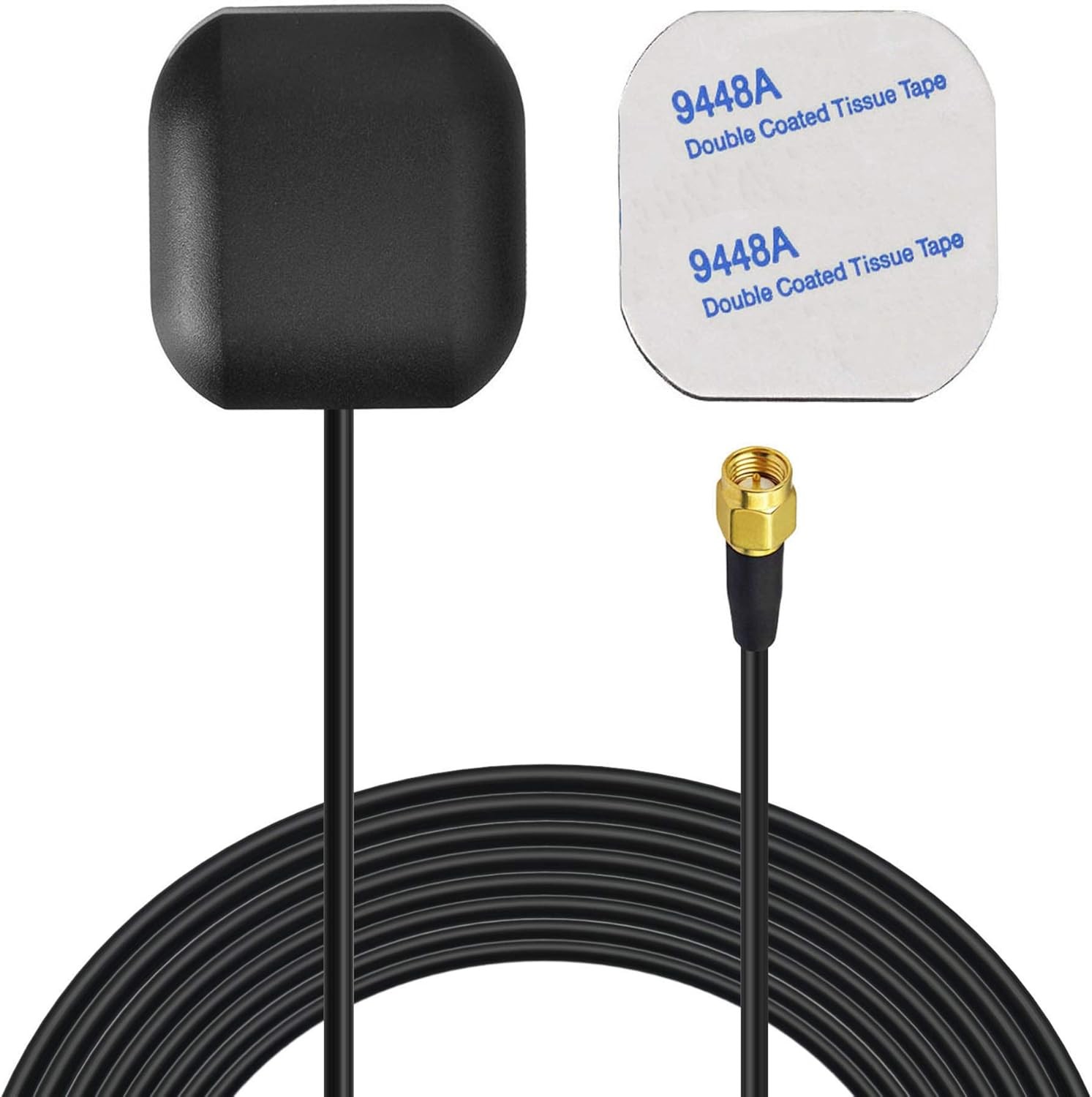 Waterproof GPS Navigation Antenna SMA Connector Car Truck Marine Boat