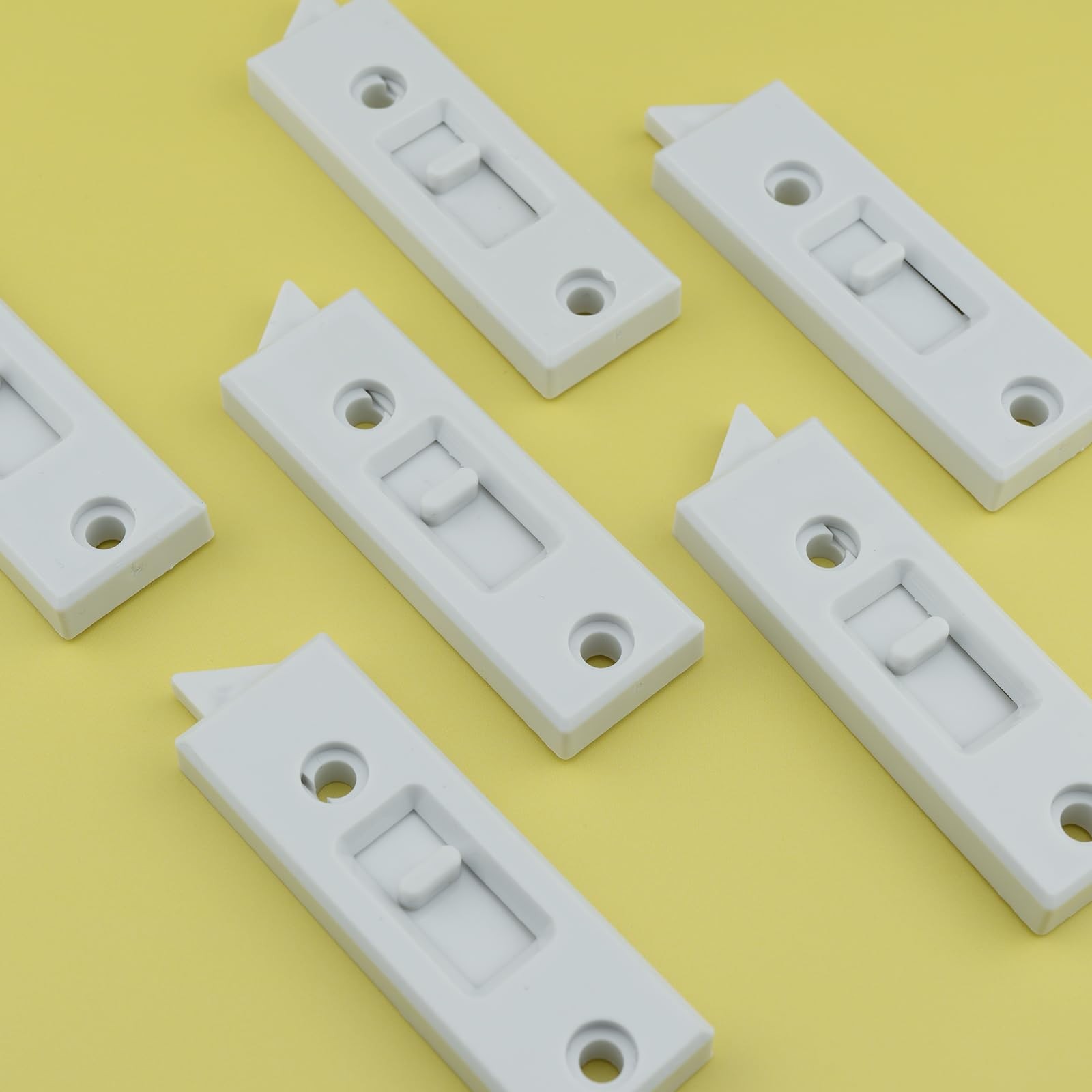 12 Pcs Window Latch Locks Spring Loaded Tilt 12 PCS, White