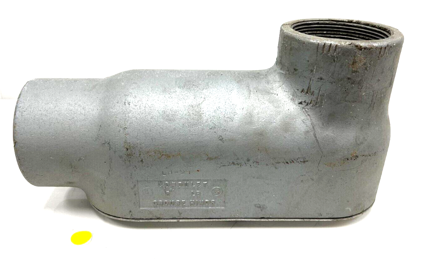 CROUSE-HINDS CONDUIT OUTLET BODY LH21 3"