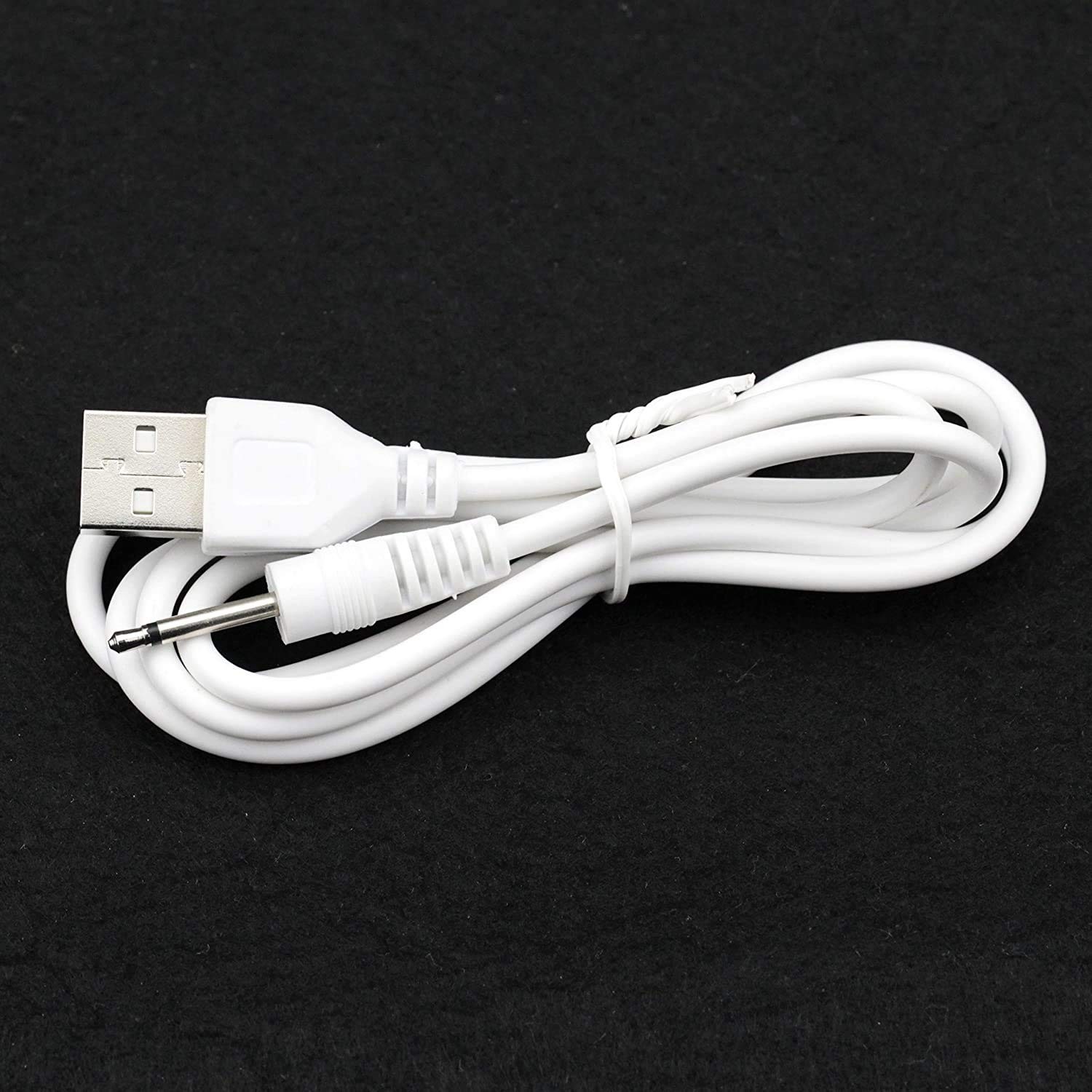 2 Pack Wand Charger Replacement DC Charging Cable Set 3.3 feet, White