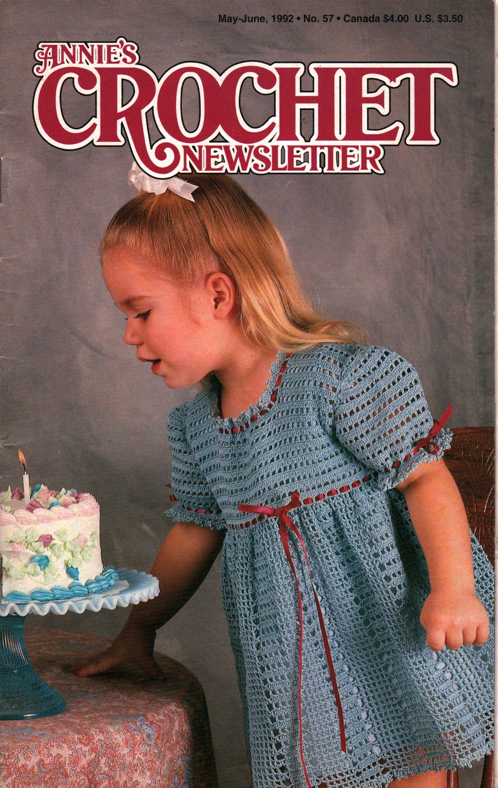Annie's Crochet Newsletter Magazine | May-Jun 1992 No. 57