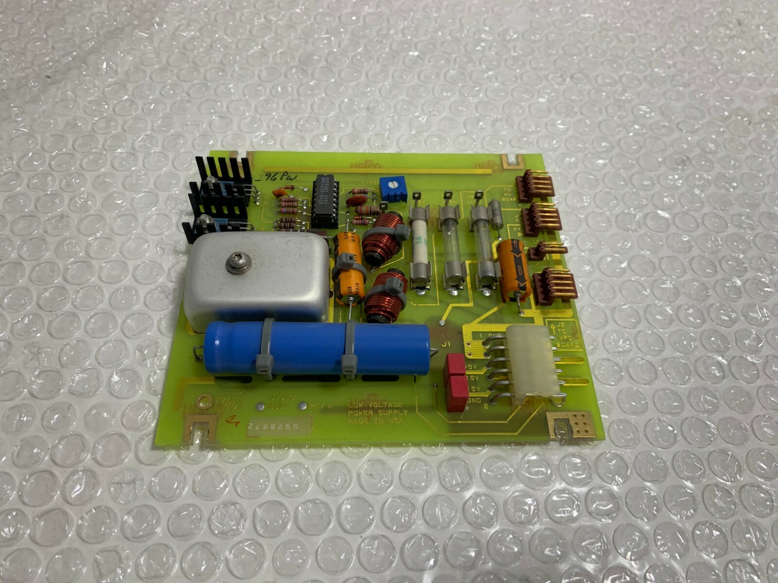 HP 01349-66511 low voltage assembly for display