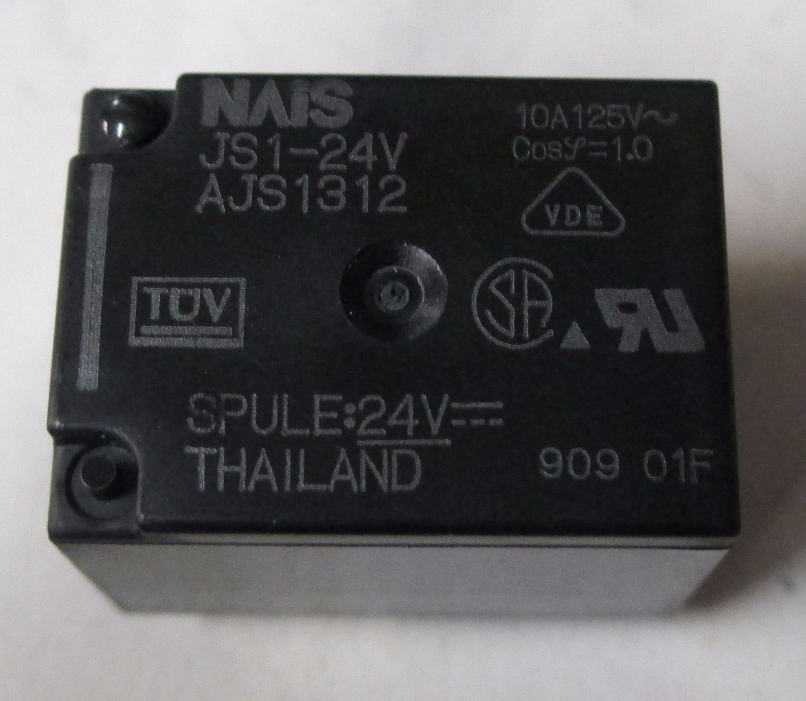 Panasonic JS1AE-24V Power Relay 10A 125V