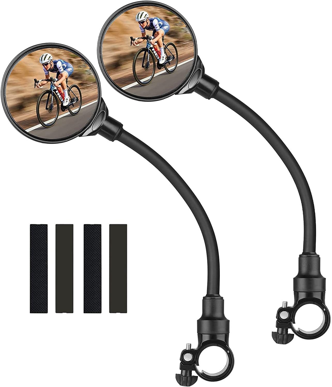 Quick-Release 2-Piece Set – Bicycle Rearview Mirror