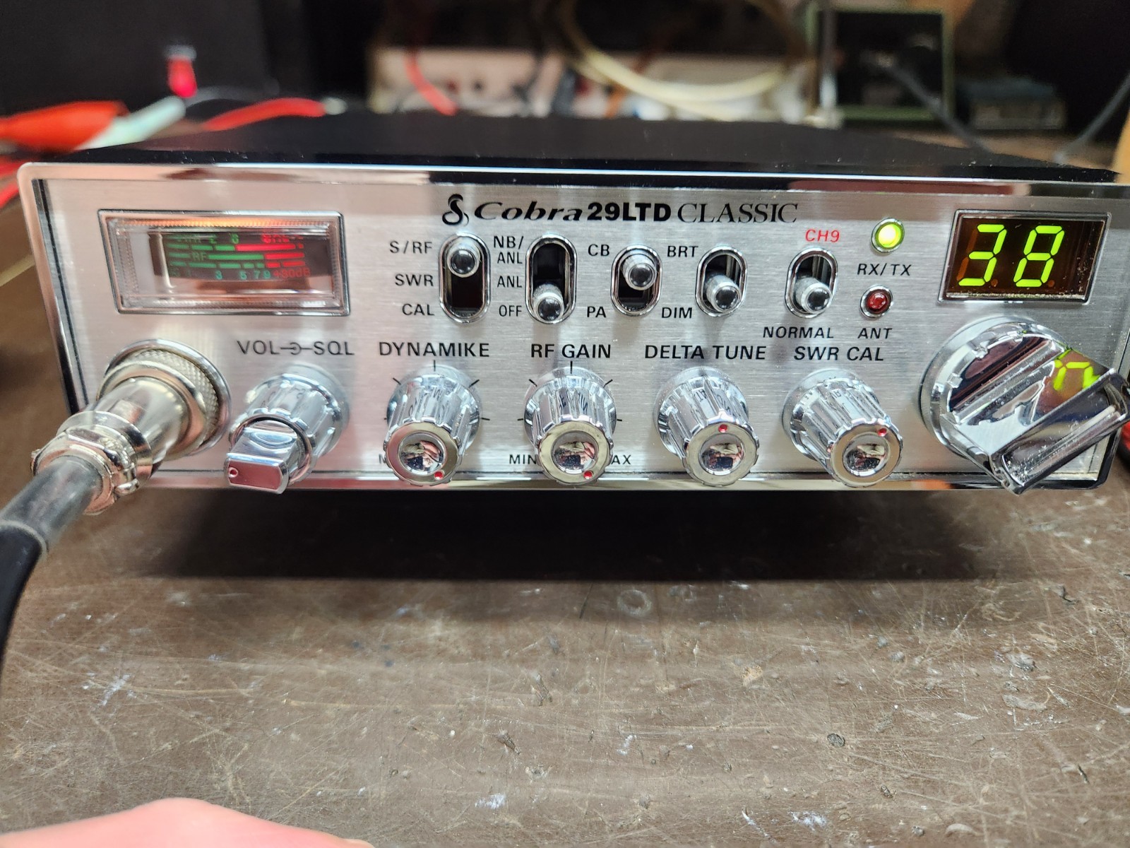 Cobra 29LTD Classic 40ch  CB  Mobile Radio ! New Old Stock ( Demo ) ! Nice !