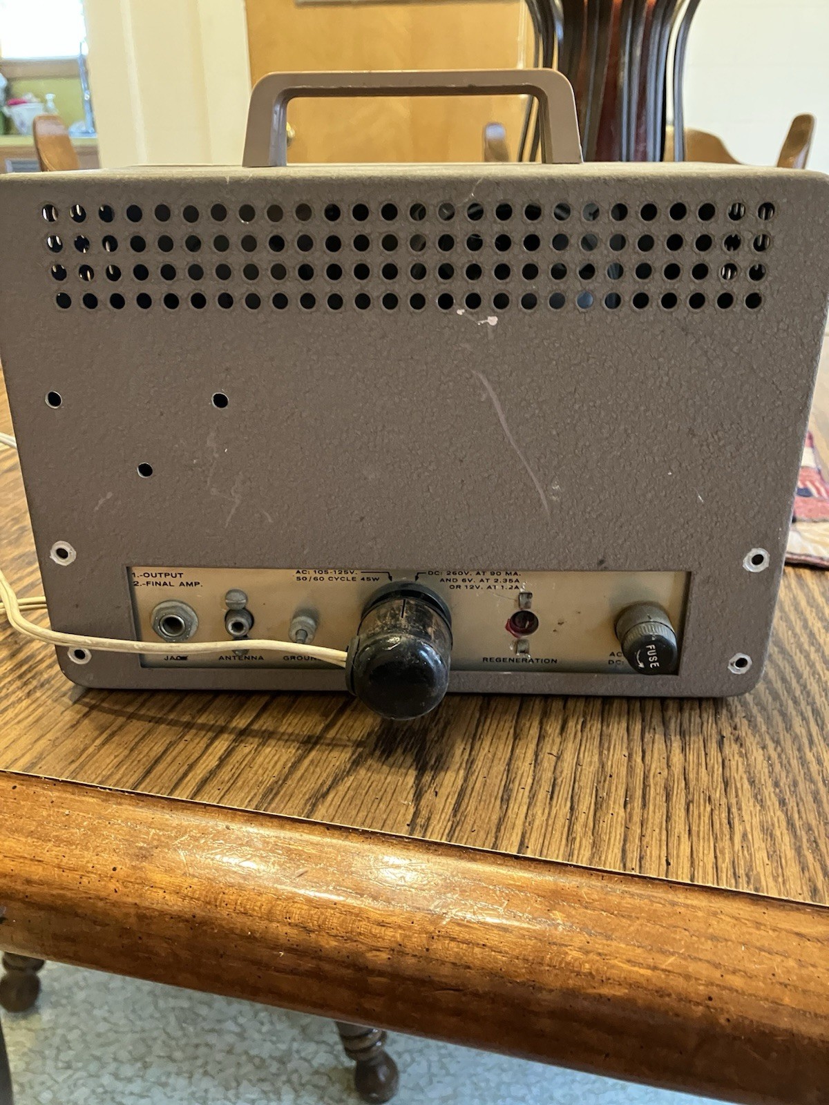 Heathkit HW-29A Sixer Ham Transceiver 6 Meters Untested!)