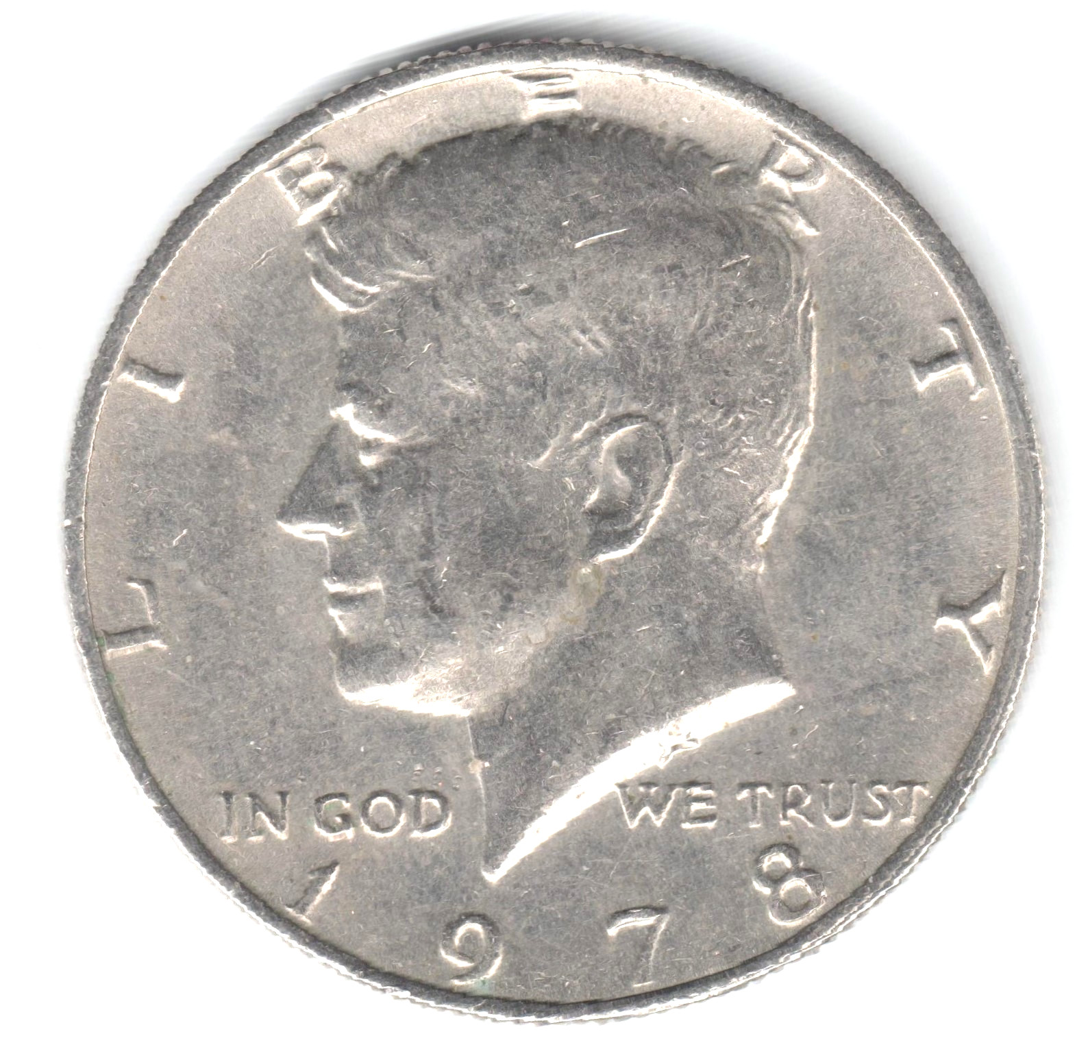 1978-P KENNEDY HALF DOLLAR AVERAGE CIRCULATED **FREE SHIPPING**