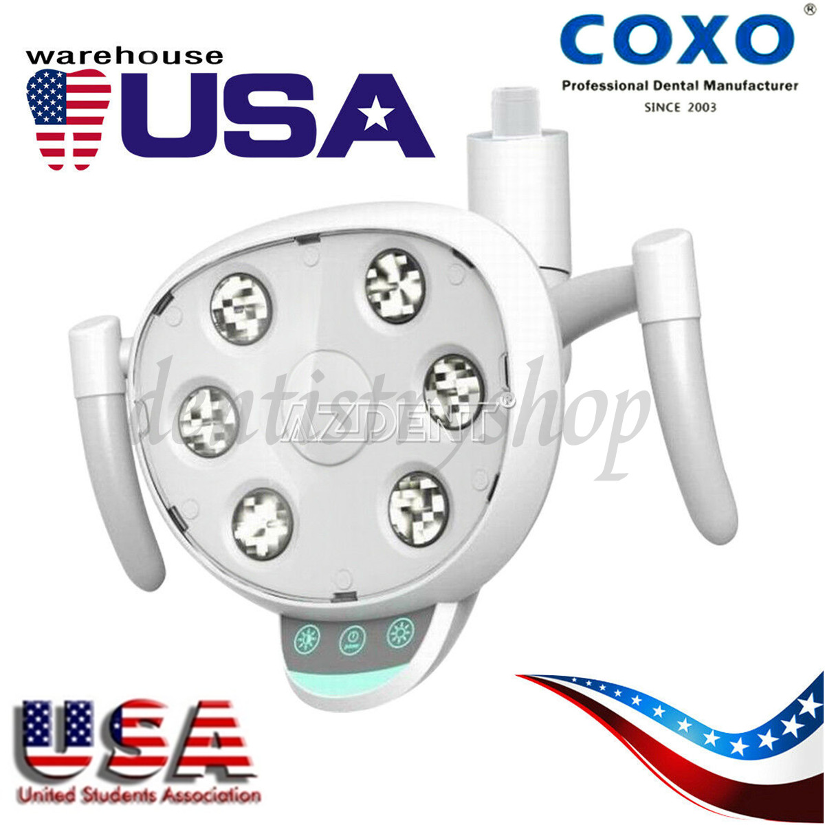 COXO Dental Oral LED Light Lamp Induction Lamp For Dental Unit Chair CX249-23 US