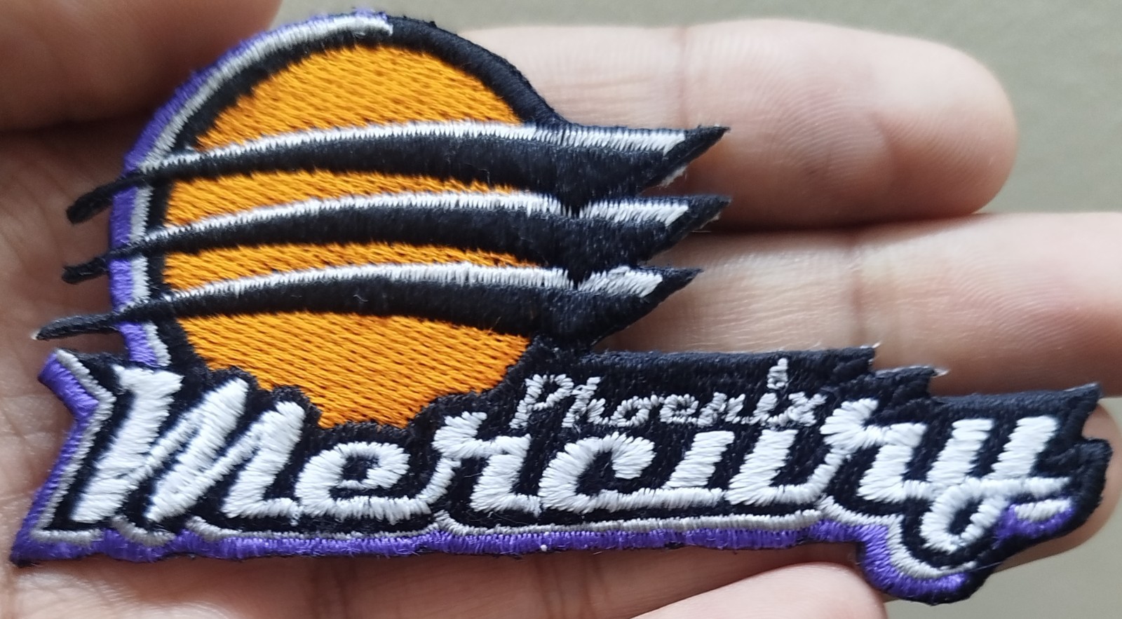 Phoenix Mercury WNBA Team Logo Iron On Patch - Sew Patch - Embroidered Patch