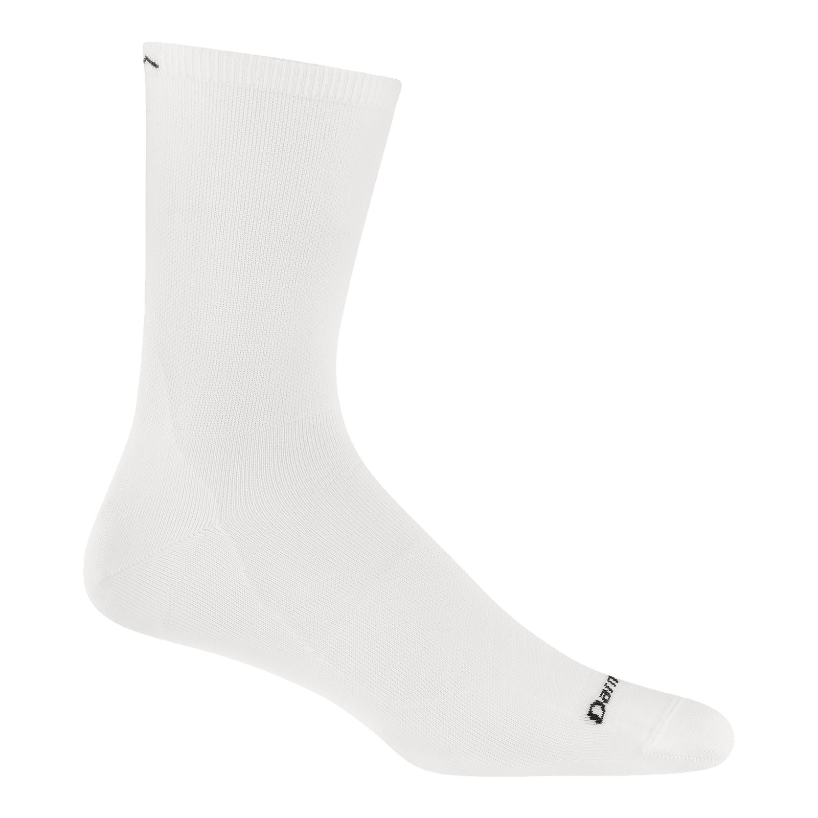 Darn Tough 1035 White Men's Run Micro Crew Ultra-Lightweight Running Sock Socks