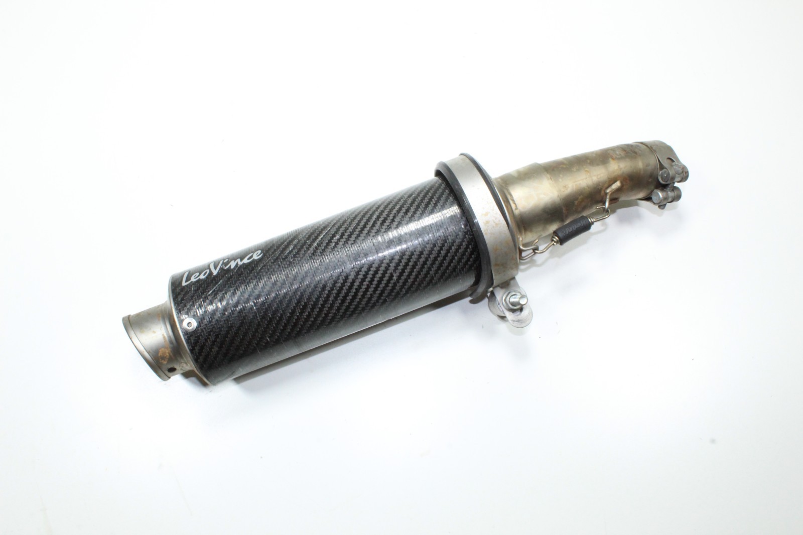 USED Leo Vince Exhaust System Muffler 18-25 NINJA 400 500 / Z400 Z500 P5