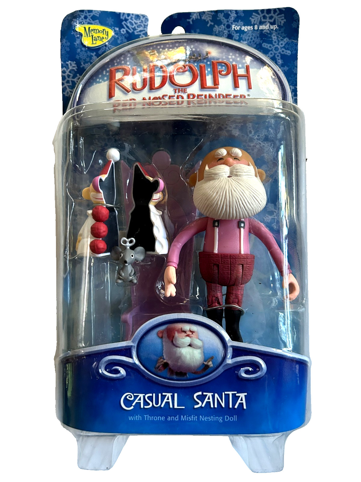 CASUAL SANTA - MISFIT TOYS - RUDOLF THE RED-NOSED REINDEER - 2003 W/ ACCESSORIES