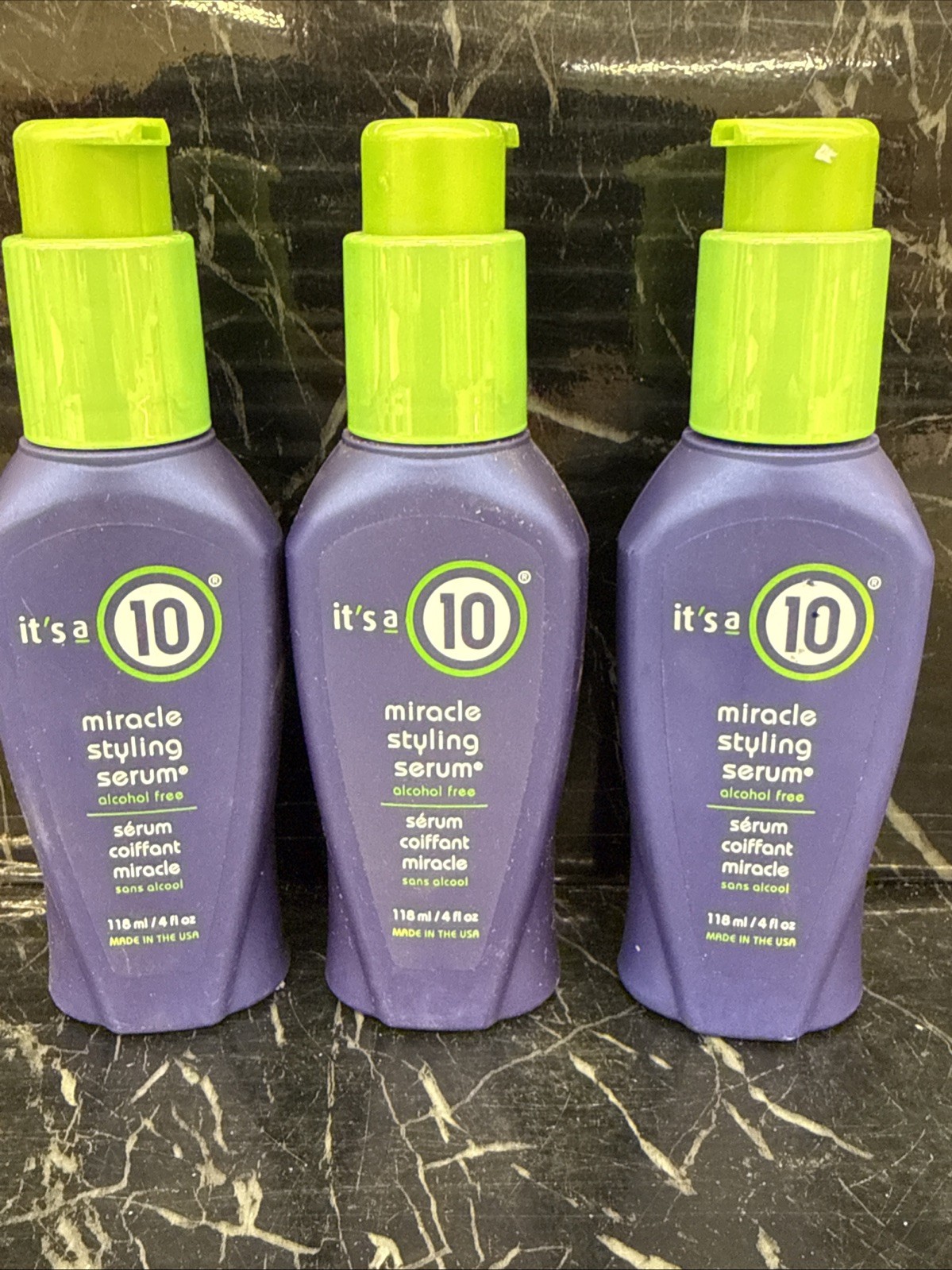 3x It's A 10 Miracle Styling Serum 4oz new