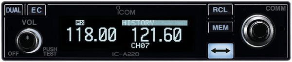 Just in! IC-A220B VHF Airband Transceiver & the PS-80 Base Station