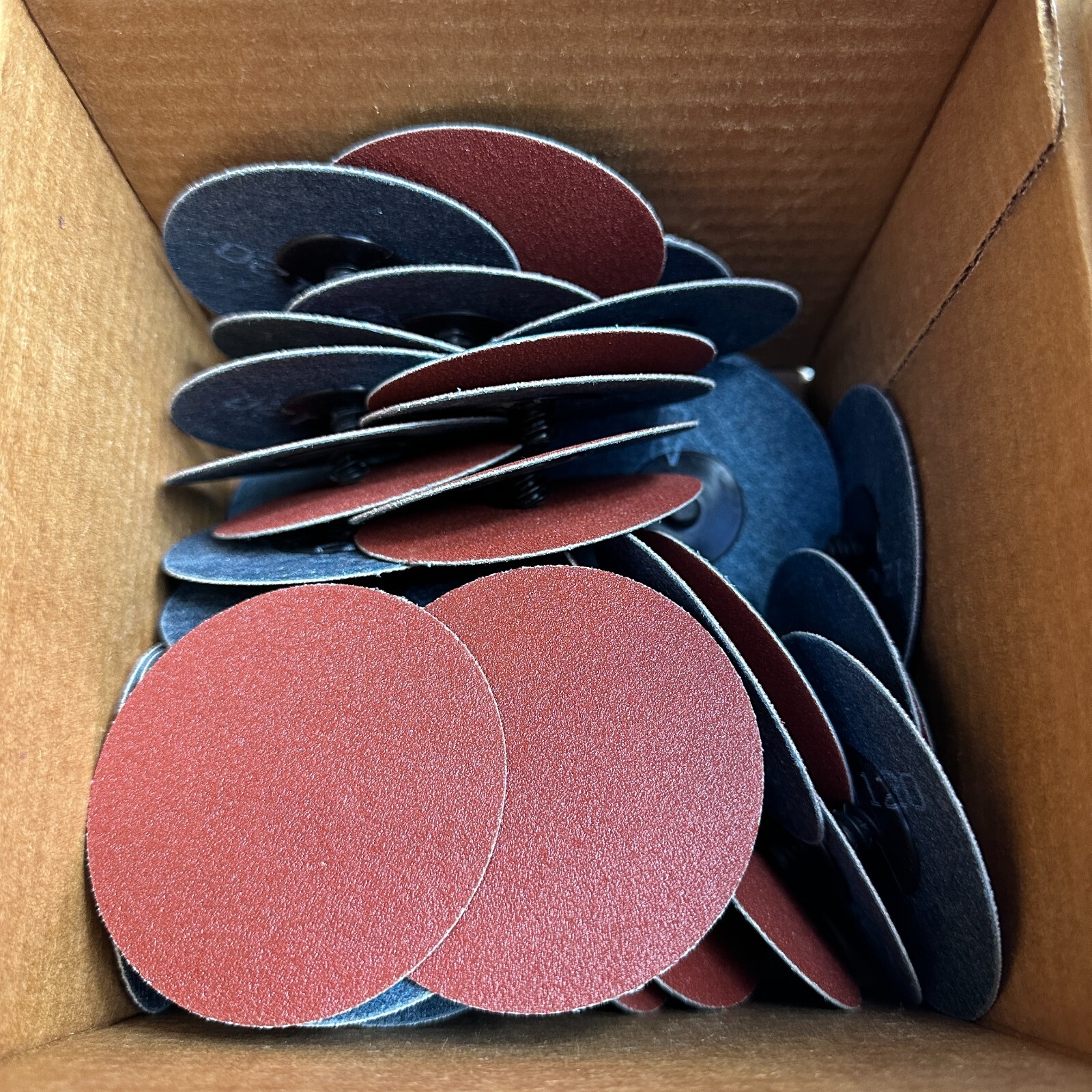 25 Pack ARC ABRASIVES 11-31668 Maxbak Quick Change Disc 3" 120G Type R