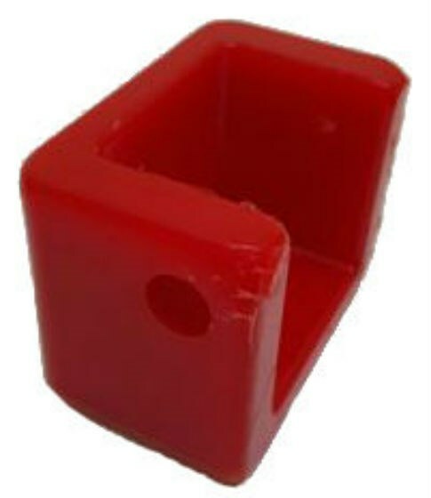 Energy Suspension 30.4005R Short Bolt On Center Hood Rest - Peterbilt 13-03510