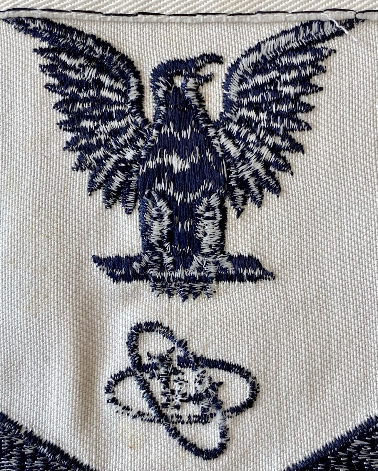 Original US Navy Rate Electronics Technician 1st Class PO rank Patch USN ET1