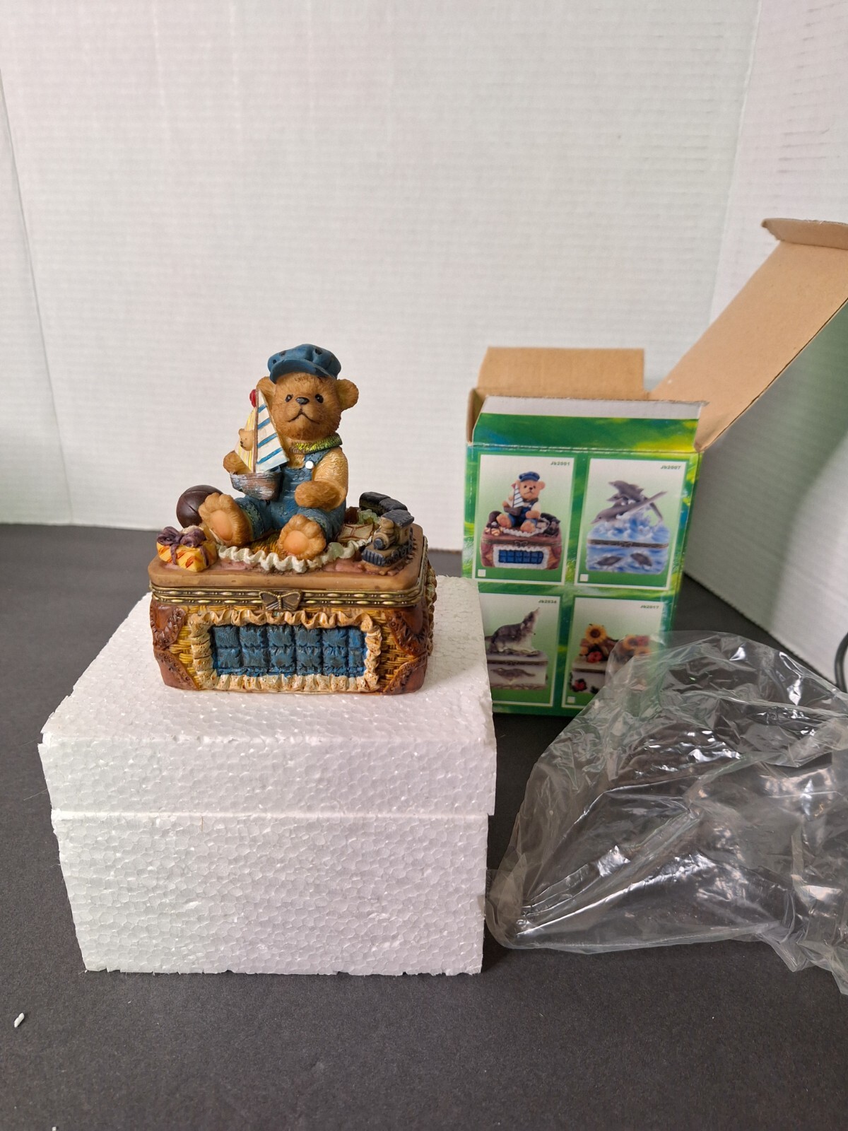 Great World Co Bear Trinket Box JB2001