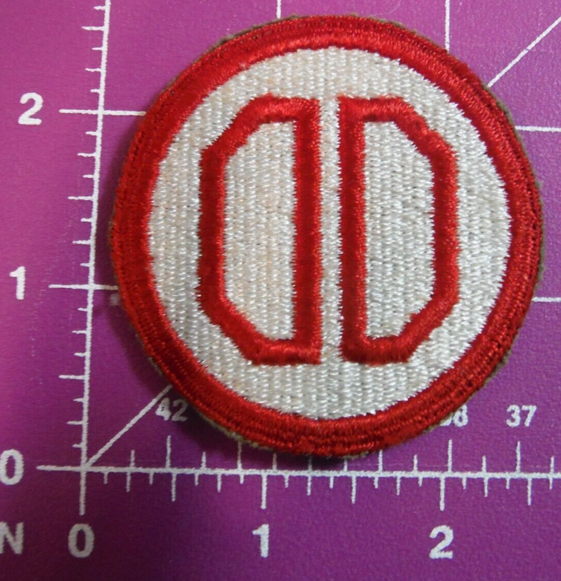 31st Infantry Division White Back Patch WWII Vintage New Guinea Philippines