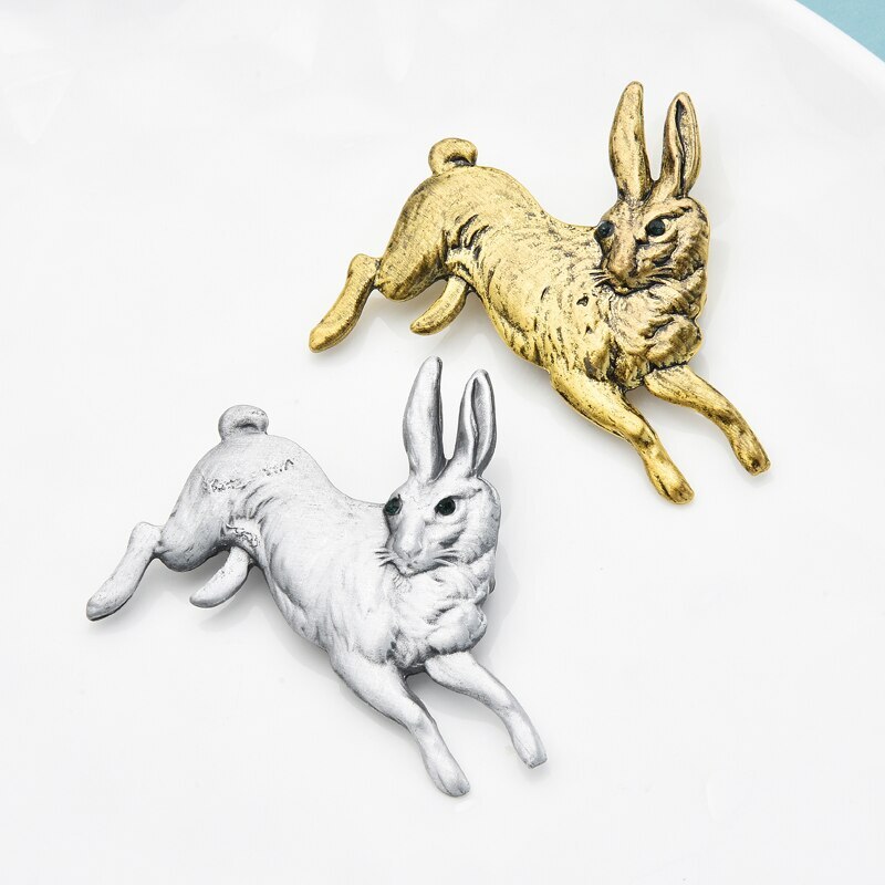 Animal Series Rabbit Enamel Pin Collar Decor Badge Corsage Hot Sale Jewelry Gift