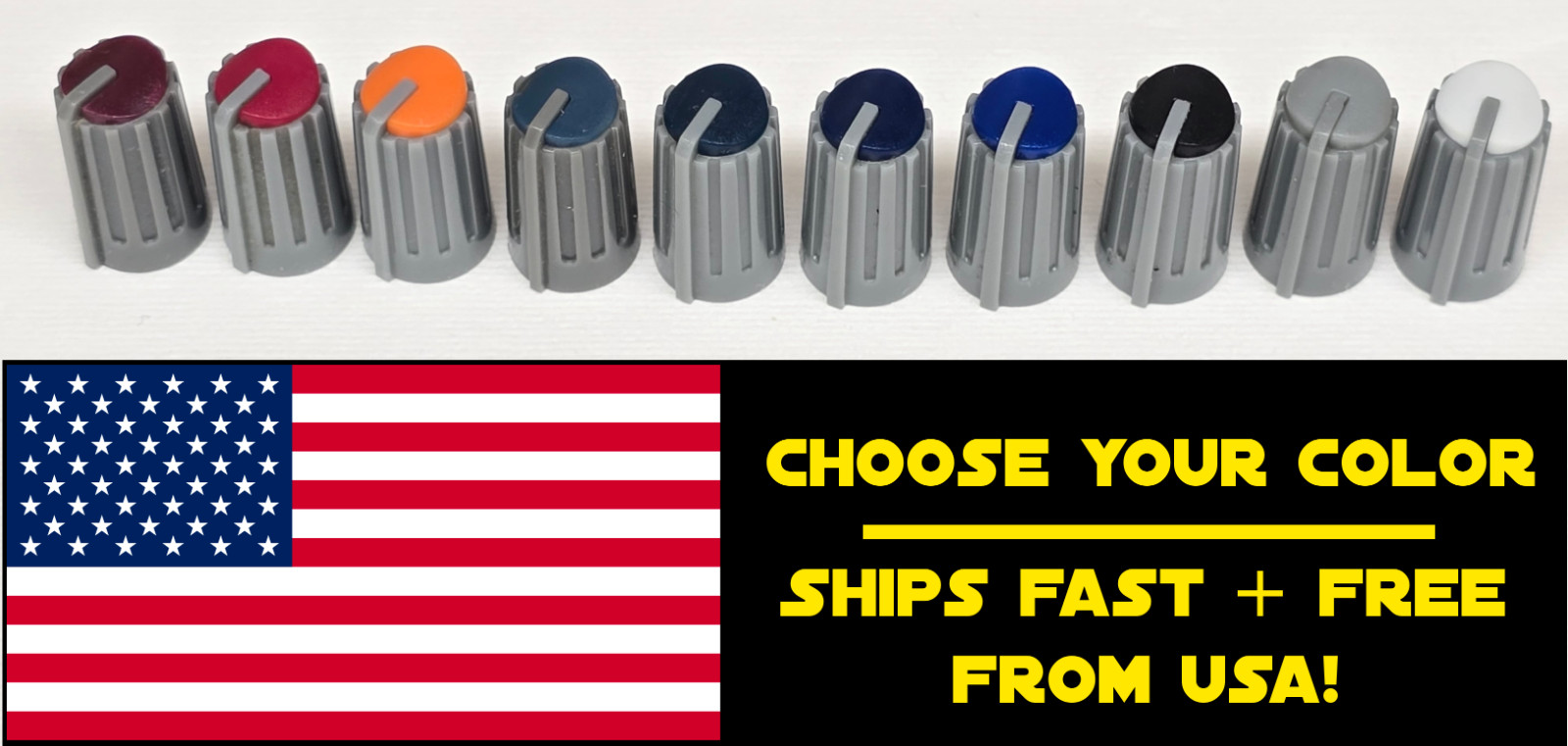 1x OEM Knob Cap for Behringer Xenyx, Europower, Etc. Original Part, FREE ship!