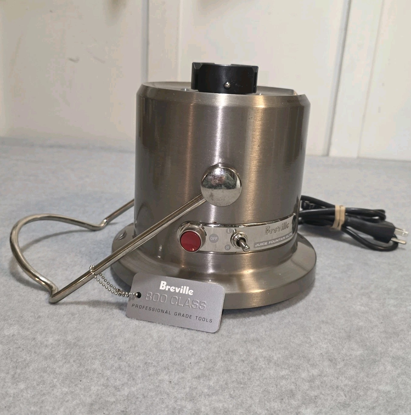 Breville Juice Fountain Elite Model 800JEXL Motor Base PART Only Tested Works