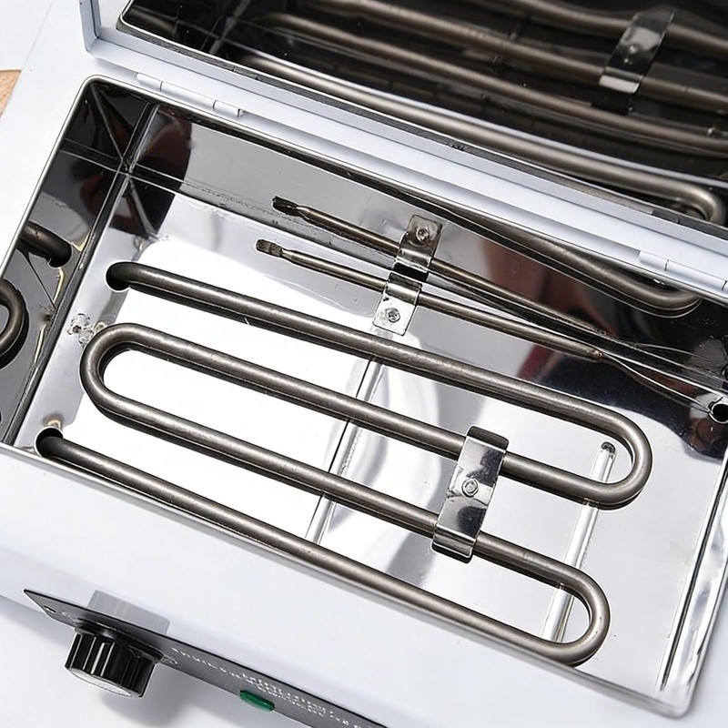 Adjustable Temperature Dry Heat Sterilizer Nail Tools Barber Instruments New