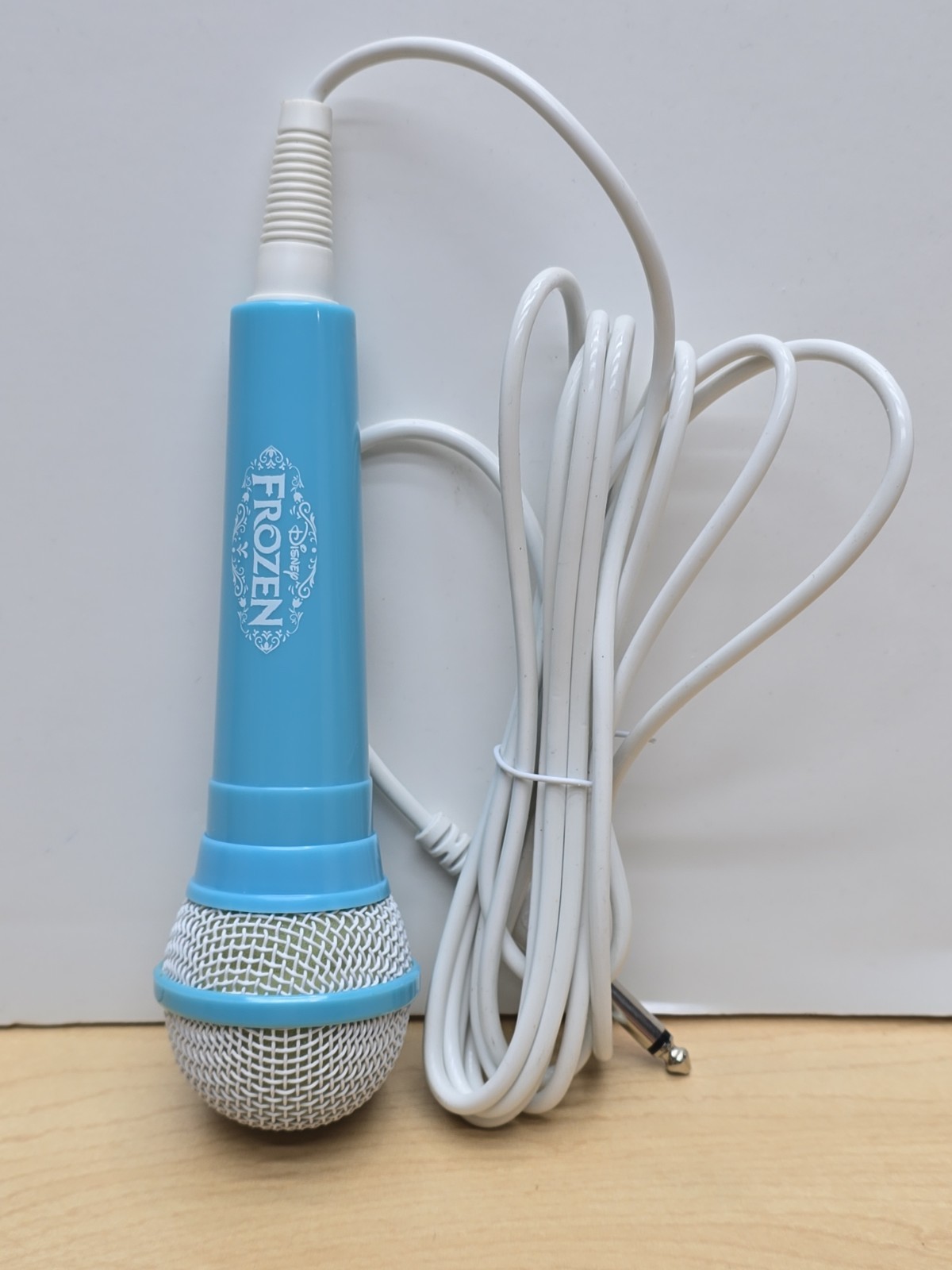 Disney Princess Frozen Blue Karaoke Microphone Singing Kids Party 1/4 in Plug