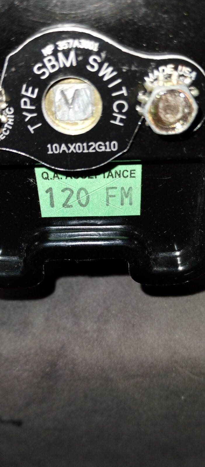 GENERAL ELECTRIC SBM10AX012G10 / SBM10AX012G10 (NEW )