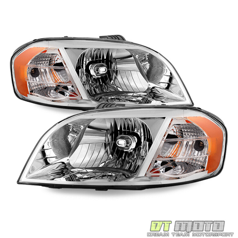 2007-2011 Chevy Aveo Sedan 07-09 Pontiac Wave Headlights Headlamps Left+Right