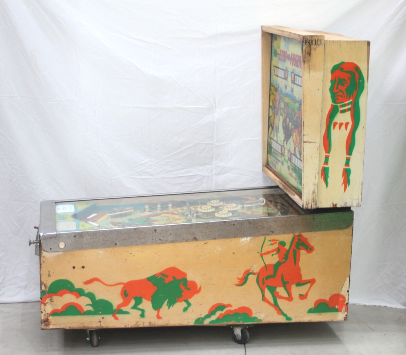 Bow and Arrow Pinball Machine (Bally, 1974)