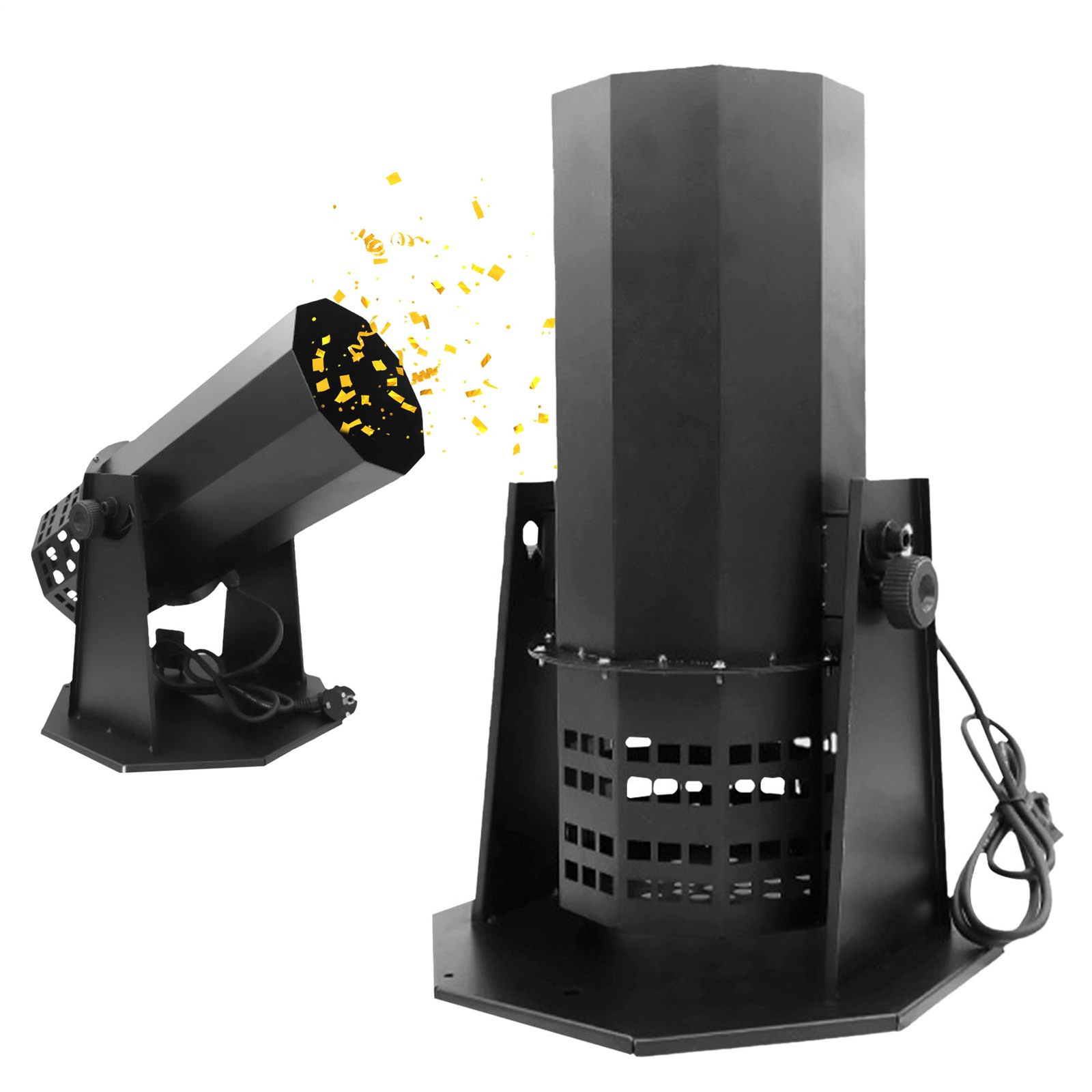 DMX Control  Confetti Cannon With Remote Confetti Machine For Party 1500w