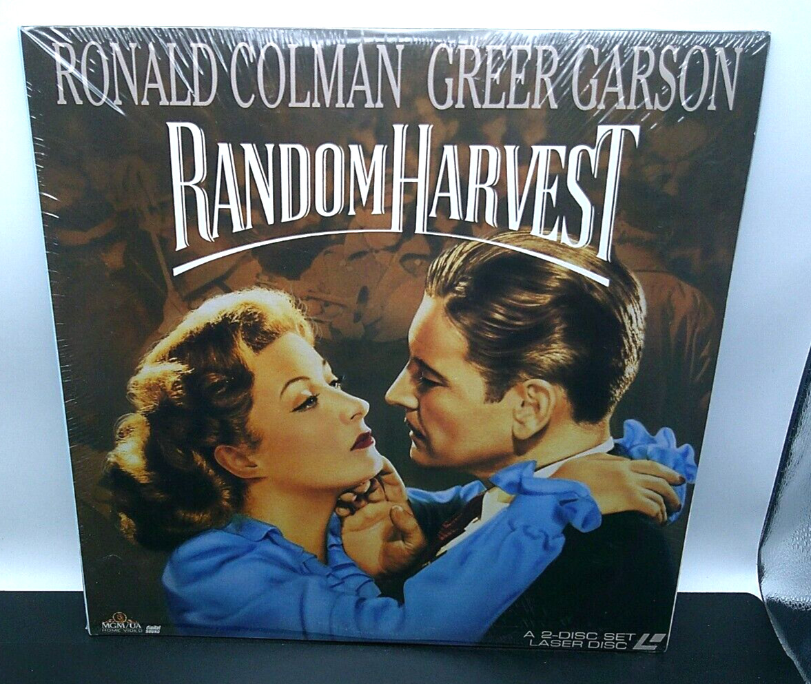 RANDOM HARVEST SEALED LASERDISC 1992 RONALD COLMAN GREER GARSON DIR MERVYN LEROY