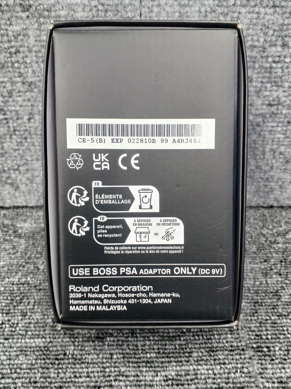 BOSS CE-5 Chorus Effector Effects Pedal Used Fully Functional