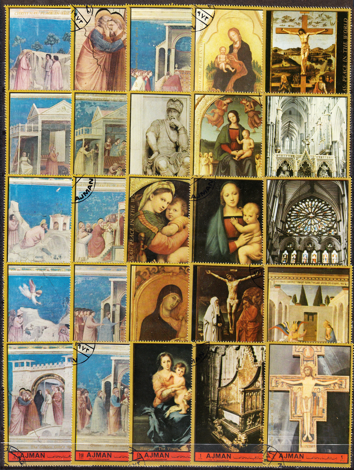 W AJMAN LOT NO 03 - ART USED ITEMS