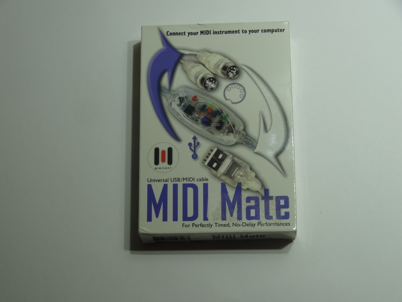 Midisoft Midi Mate Universal USB/MIDI Interface Cable for Windows and Mac