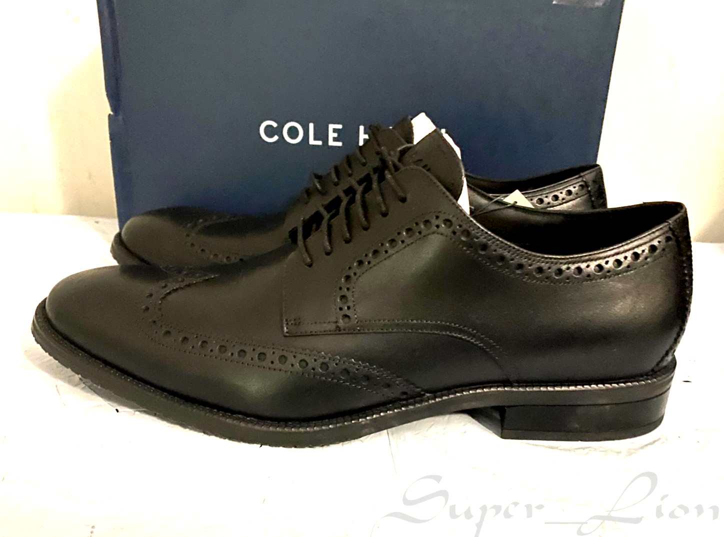 NEW COLE HAAN Men's ME Wing Oxford Dress Shoes - SIZE 11 - BLACK